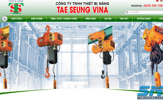 Dịch tiếng Hàn ngành cơ khí cho Tae Seung Vina