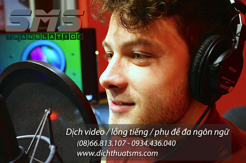 Dịch Thuật SMS cung cấp dịch vụ lồng tiếng, thu âm, thuyết minh, voice-over tiếng Anh, Hoa, Nhật, Hàn và 20 ngôn ngữ khác