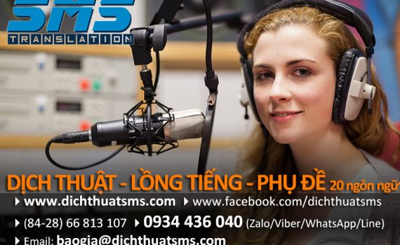 Dịch lời bình phim tự giới thiệu sang tiếng Anh, cung cấp giọng đọc voice talent Anh Mỹ cho phim doanh nghiệp, TVC, quảng cáo, video clip... là các dịch vụ thường xuyên của chúng tôi.