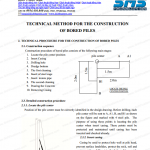 mẫu bản dịch tiếng Anh tài liệu Thuyết minh biện pháp thi công cọc khoan nhồi được dịch bởi đội ngũ Dịch Thuật SMS từ bản gốc tiếng Việt. 