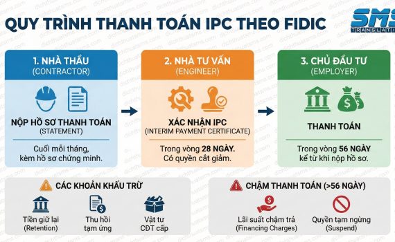 Quy trình chứng nhận thanh toán tạm thời (IPC) theo FIDIC