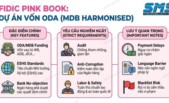 Dự án vốn ODA (WB, ADB, JICA) tại Việt Nam: Tại sao bắt buộc dùng Pink Book?