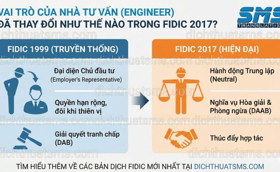 Vai trò của Nhà Tư vấn (Engineer) đã thay đổi như thế nào trong FIDIC 2017?