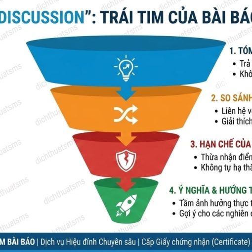 "DISCUSSION": NGHỆ THUẬT BIỆN LUẬN, SO SÁNH VĂN LIỆU VÀ CÁCH KHẲNG ĐỊNH GIÁ TRỊ NGHIÊN CỨU