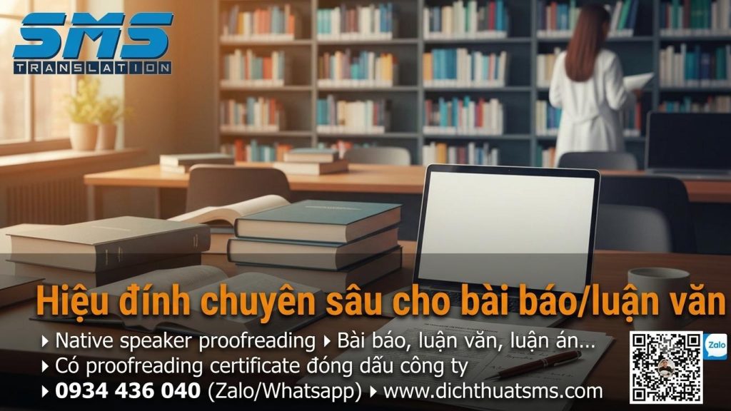 Định dạng bài báo khoa học đúng template tạp chí và hội nghị – tùy chọn hoàn thiện trong dịch vụ hiệu đính của Dịch Thuật SMS.