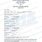 Mẫu hợp đồng cho thuê thiết bị tiếng Trung song ngữ Việt Trung