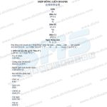 Mẫu hợp đồng liên doanh thành lập công ty TNHH tiếng Trung (合资经营合同) - file Word tải về từ Dịch Thuật SMS