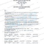 hợp đồng mua bán phần mềm tiếng Trung
