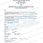 hợp đồng dịch vụ quản lý vận hành tòa nhà tiếng Trung
