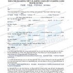 Mẫu thỏa thuận NCNDA tiếng Trung song ngữ Việt Trung