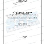 Bộ hồ sơ HACCP-GMP cà phê rang xay song ngữ Anh Việt
