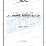 Bộ hồ sơ HACCP-GMP gạo trắng song ngữ Anh Việt
