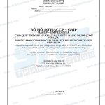 Bộ hồ sơ HACCP-GMP hạt điều rang muối song ngữ Anh Việt