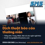 Dịch thuật báo cáo thường niên – Dịch Thuật SMS