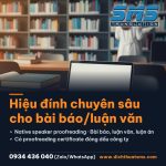 Hiệu đính chuyên sâu cho bài báo, luận văn – Dịch Thuật SMS